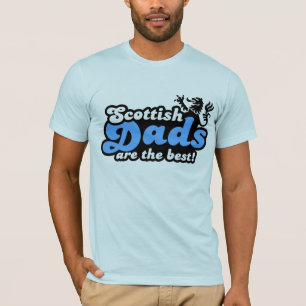 T-shirt Les Dads Écossais Sont Les Meilleurs