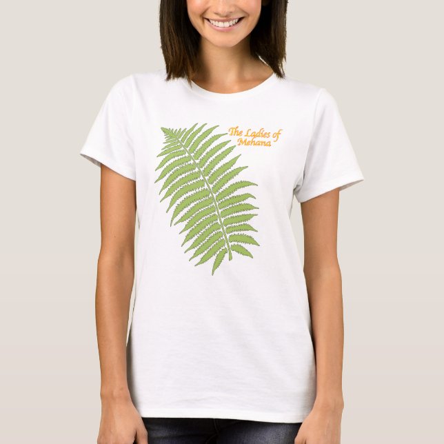 T-shirt Les dames de la chemise de Mehana (Devant)