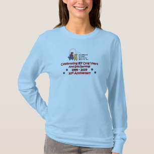 T-shirt Les dames du GoldHeart 20e anniversaire d'une long