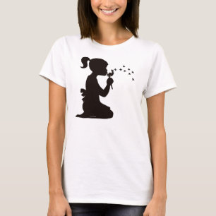 T-shirt Les Dandelions Dispersants Des Filles