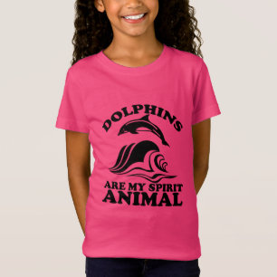 T-Shirt Les dauphins sont mon animal spirituel