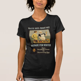 T-shirt Les déchets ne veulent pas