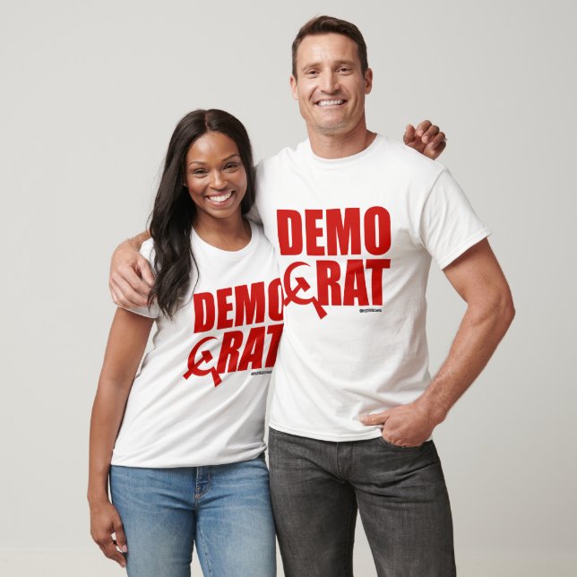 T-shirt Les démocrates sont communistes - Humour de la pol (Unisexe)