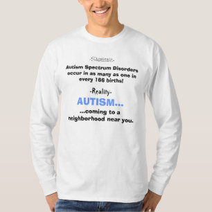 T-shirt Les désordres de spectre d'autisme se produisent