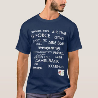 T-shirt les dessous de verre nomment la pièce en t