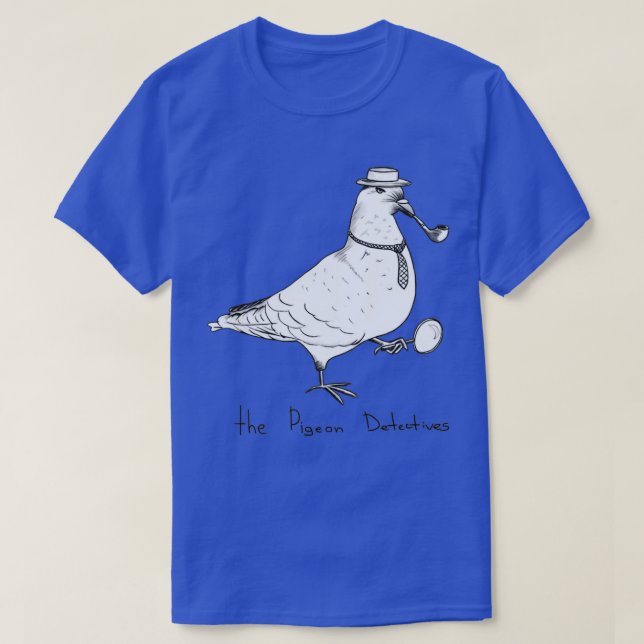T-shirt les détectives de pigeon (Design devant)