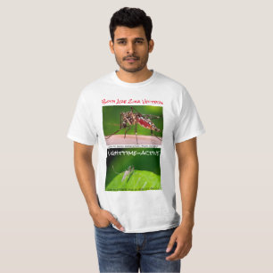 T-shirt Les deux sont des Vecteurs Zika Chemise par RoseWr