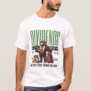 T-shirt Les déviants sont meilleurs que les salaires