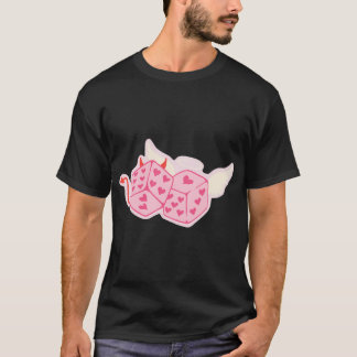 T-shirt Les Diables Roulent Les Dice Angels Roulez Leur