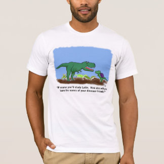 T-shirt Les dinosaures connaissent le latin