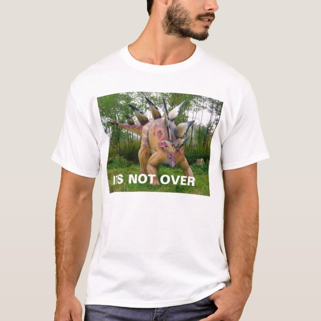 T-shirt les dinosaures ne sont pas terminés (Devant)