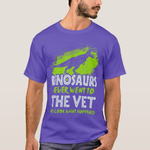 T-shirt Les Dinosaures N'Ont Jamais Été À L'Évitement - Po