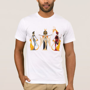 T-shirt Les divas de l'habillement de l'Egypte