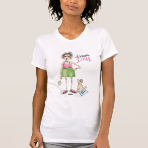 T-shirt Les Divas domestiques doivent effectuer des tâche