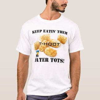 T-shirt les doigts de tater, couverture de huée petite,