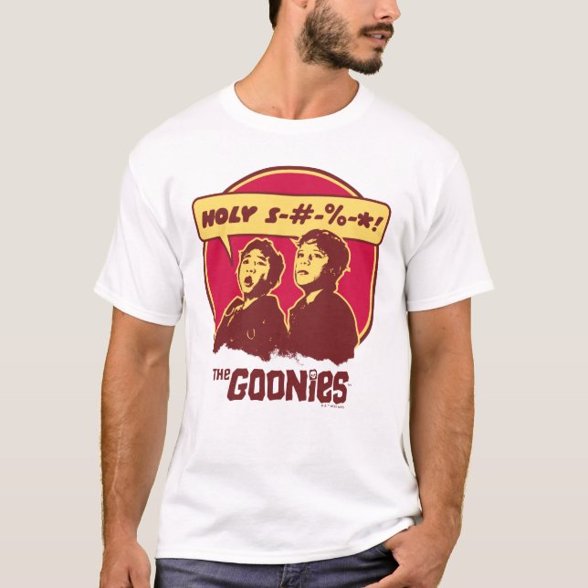 T-shirt Les données Goonies Expletive (Devant)
