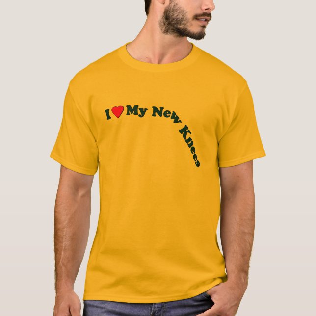T-shirt Les doubles cadeaux de rechange de genou | (Devant)