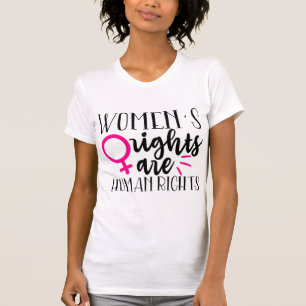 T-shirt Les droits de la femme sont des droits de l'homme
