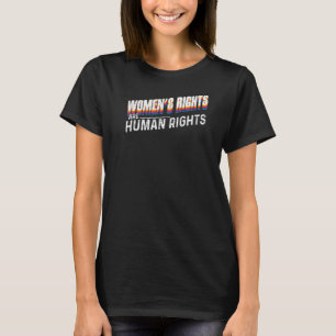 T-shirt Les droits de la femme sont des droits de l'homme
