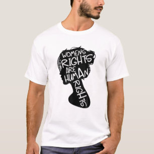 T-shirt Les droits de la femme sont droits de l'homme Femi
