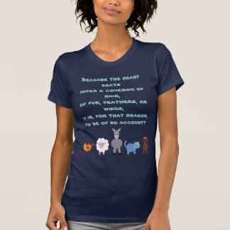 T-shirt Les droits des animaux citent les animaux mignons