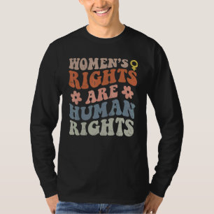 T-shirt Les droits des femmes féministes sont des droits d