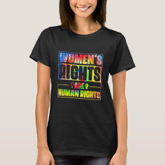 T-shirt Les droits des femmes sont des droits de l'homme
