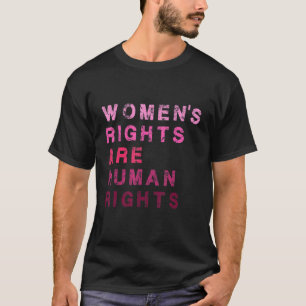 T-shirt Les droits des femmes sont des droits humains Prow