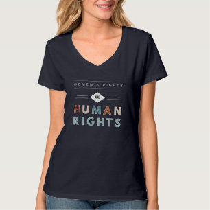 T-shirt Les droits des femmes sont les droits de l'homme L