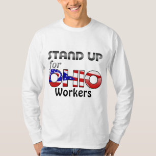 T-shirt Les droits des pro travailleurs de l'Ohio
