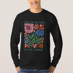 T-shirt Les Droits Fondamentaux De L'Homme Ne Sont Pas L'É
