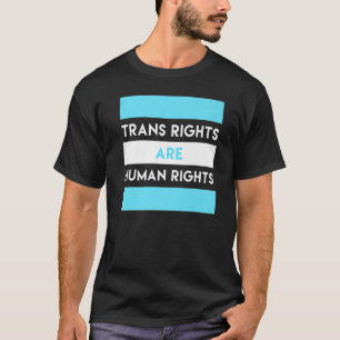 T-shirt Les droits trans sont des droits humains