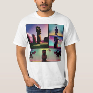 T-shirt Les Dudes de l'île de Pâques