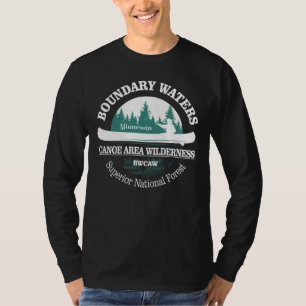 T-shirt Les eaux limitrophes La nature sauvage du sentier 