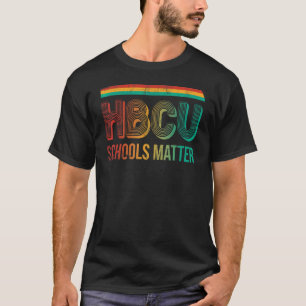 T-shirt Les Écoles HBCU Comptent Pour Pride African Americ
