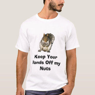 T-shirt les écrous carrés 1,2, gardent vos mains outre de
