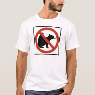 T-shirt Les écureuils non-fumeurs ont permis le signe de