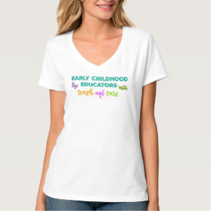 T-shirt Les éducateurs de petite enfance ENSEIGNENT et