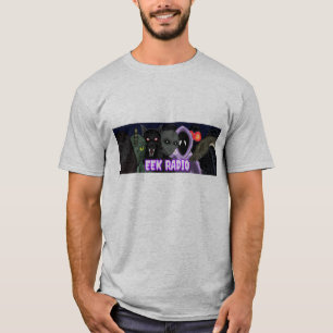 T-shirt Les EEK transmettent par radio, lizardman,