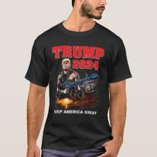 T-shirt Les élections guerrières de Trump en 2024 ramènent