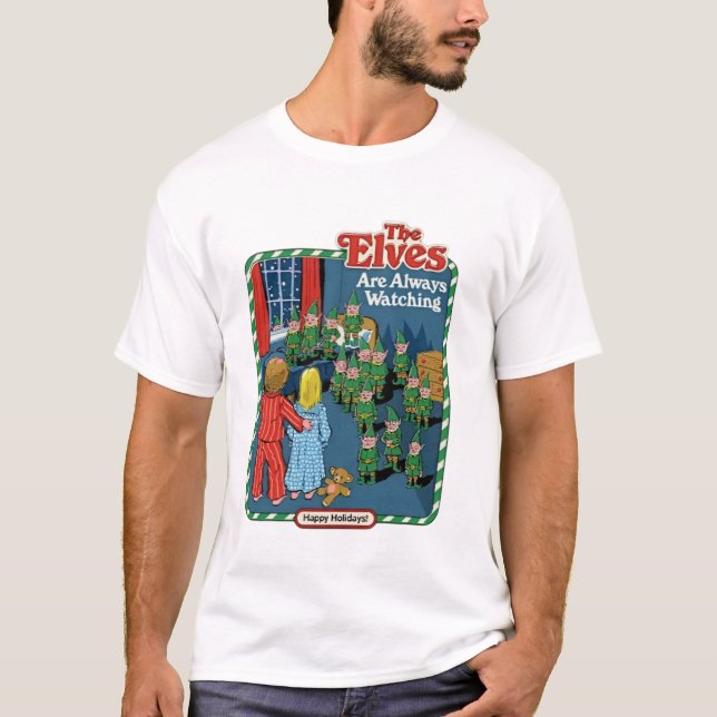 T-shirt Les Elfes Regardent Toujours (Devant)