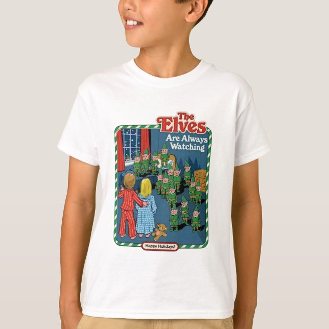 T-shirt Les Elfes Regardent Toujours (Devant)