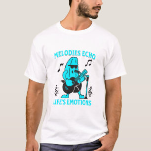 T-shirt Les émotions des mélodies éco vie