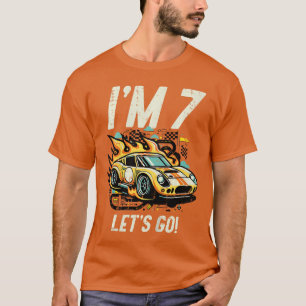 T-shirt Les enfants 7e anniversaire J'ai 7 ans Allons-y Co