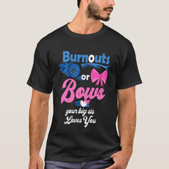 T-shirt Les Enfants Brûlent Ou Bows Votre Grand Sis Aime V (Devant)