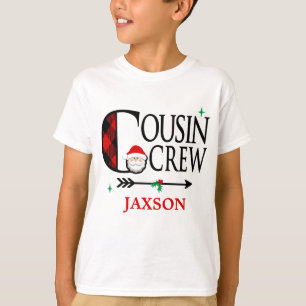 T-shirt Les enfants Cousin Christmas Shirin Cousin Crew Pè