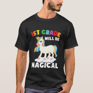 T-shirt Les Enfants De 1Ème Année Seront Magiques 1Ème Ann
