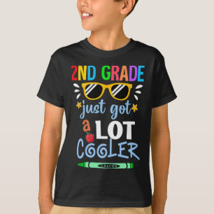 T-shirt Les Enfants De 2E Année N'Ont Que Beaucoup De Glac