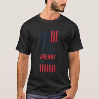 T-shirt Les Enfants De Dieu Ne Sont Pas À Vendre