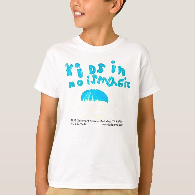 T-shirt Les enfants de Raven dans la chemise de mouvement (Devant)